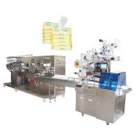 30 - 120PC Máquina de produção de toalhetes úmidos com 5 vias de corte Máquina de embalagem de toalhetes para bebês