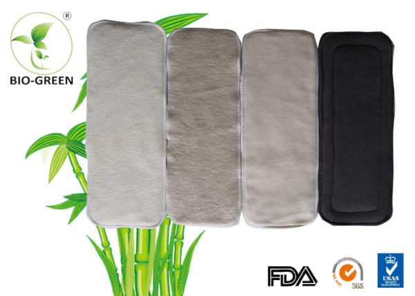 No Dust Bamboo Liners For Cloth Nappies , Leak Guard Bamboo Baby Cloth Diapers
