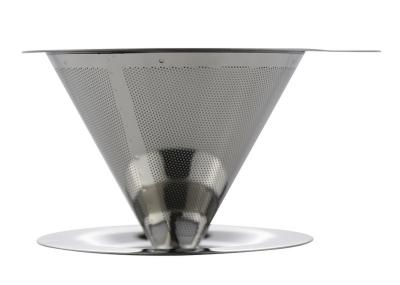 98MM Stainless Steel Coffee Dripper Paperless For Coffee Making , FDA  / LFGB Listed