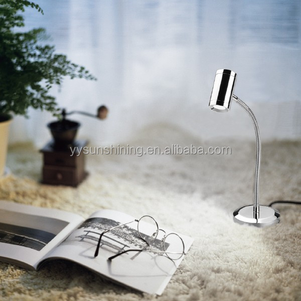 High Luminous Efficiency lm/w 85 Modern LED Bed Table Desk Reading Lamp for Commercial