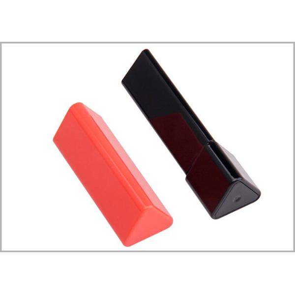 Triangle ABS Matte Lipstick Tube Empty Custom Makeup Packaging