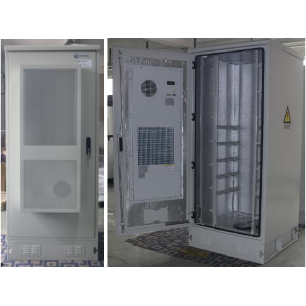 Приложение телекоммуникаций шкафа шкафа контроля температуры 40u водоустойчивое на открытом воздухе