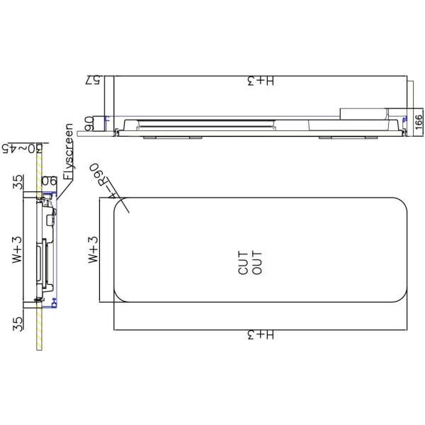 Self-Propelled/Trailer Rvs Evd Motorhome Door for RV Truck Camper Motorhomes DIY