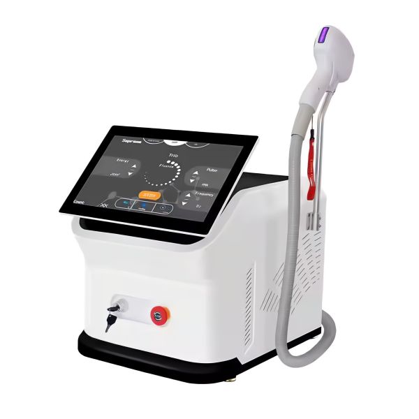 Triple Wavelength Diode Laser Hair Removal Machine | 1000W Power & -20°C Cooling