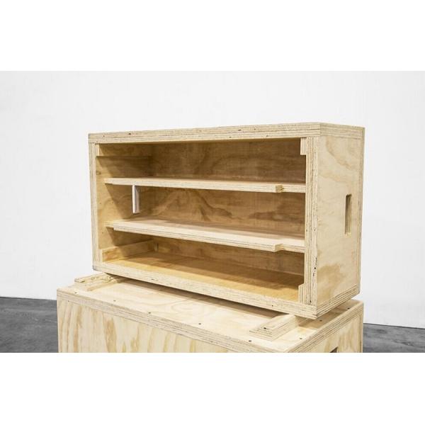 Adjustable Weightlifting  Jerk Blocks Wooden Fitness Equipment Wholsesale Supplier