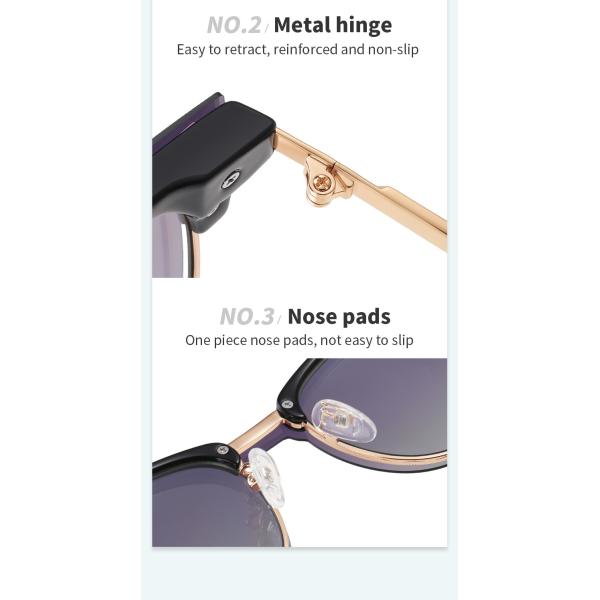 2 поляризовыванной цели закрепляют на магнитное Unisex Eyewear солнечных очков