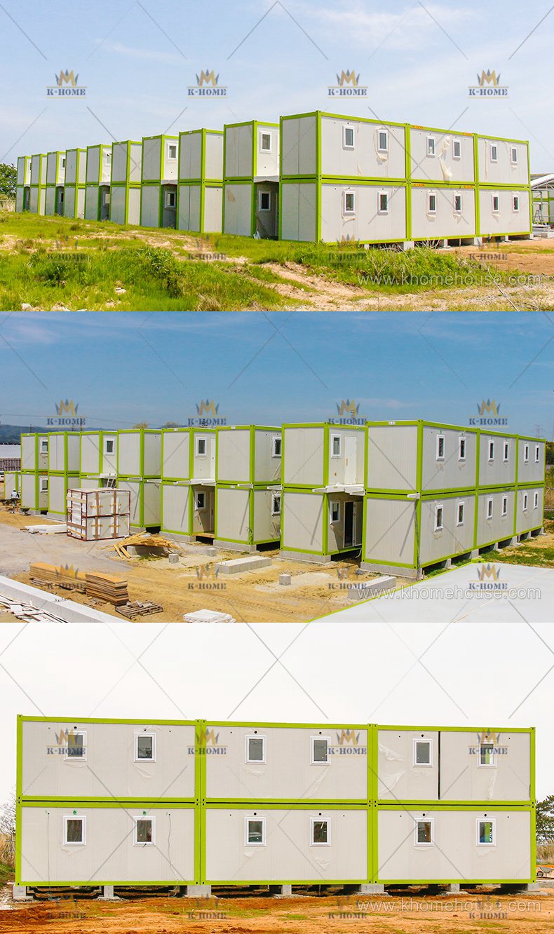 Низкая цена быстро устанавливает лагерь мобильного модульного контейнера Prefab