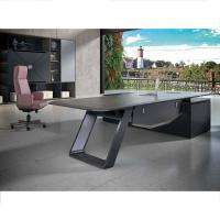 Les Pources de défense principale peignant le bureau moderne en bois de style pour le GV exécutif de directeur ont certifié