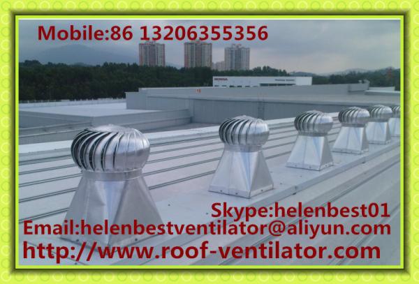 150mm wind driven turbine ventilator stainless steel