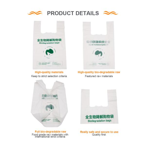 Recycled Plastic Packaging Bag 100% Biodegradable Material Antibacterial