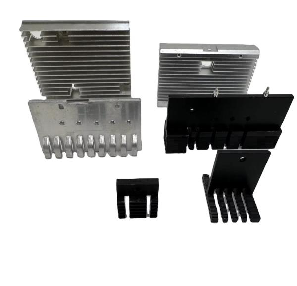 CNC Machined Aluminum Heatsink fins Profiles Enclosure