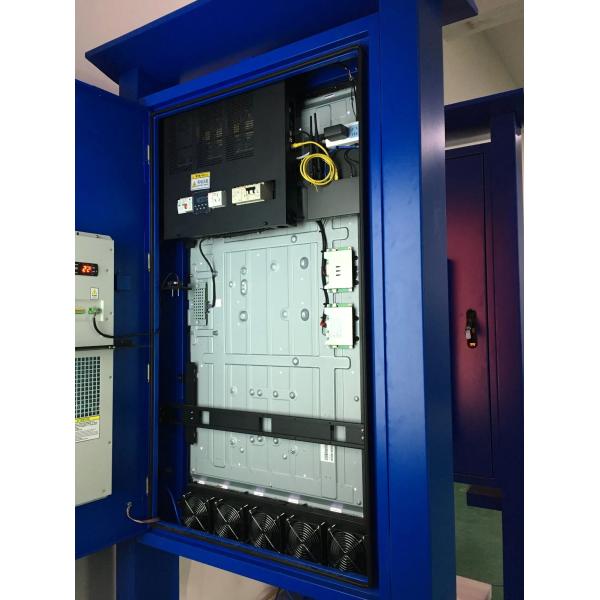 Quiosco con pantalla táctil capacitiva de 55 pulgadas, resolución 1920x1080, brillo 400CD