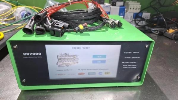 OEM Supported High Pressure Solenoid Valve Pizeo Electric Injector Control Box Tester For Diagnostic Tool CR-2000