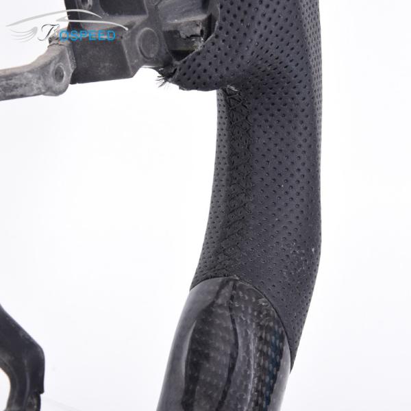 CRZ Fashion Honda Carbon Fiber Steering Wheel Matte Perforated Leather
