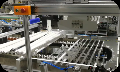 Compact Automated Manufacturing Systems Optimized for Space Saving Without Compromising Production Capacity and Flexibility