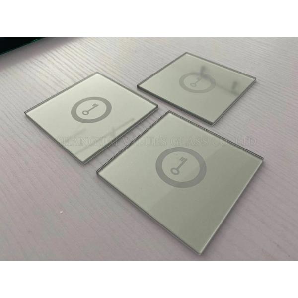 Звукоизоляционный 2mm непрозрачный экран касания напечатал стекло неэтилированное