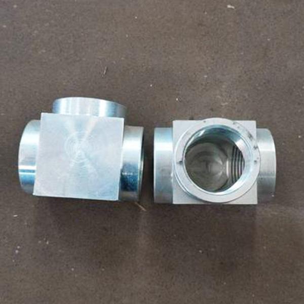 Fire Fighting Gas Fire Tee Inside And Outside Galvanized Tee DN15-DN100 Pressure 150kg