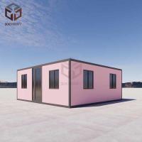 Maison de conteneurs expandable de 20 pieds avec plancher en PVC
