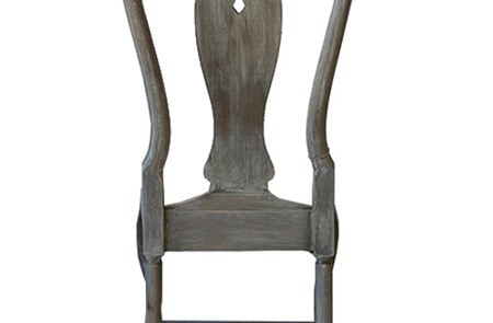 Queen Anne Upholstered Wood Dining Chair CYC-070