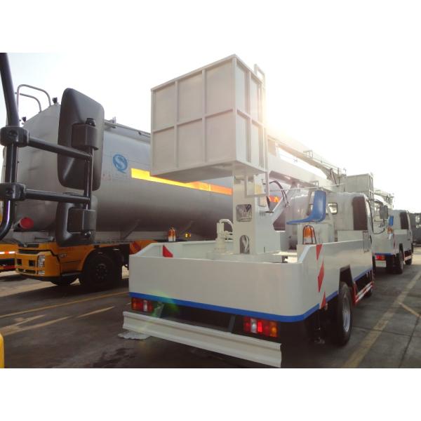 HOWO 8-24 Meters Height Aerial Work Platform Arm Lift Bucket Truck 8 Tons Diesel Fuel Type