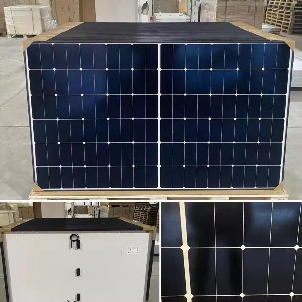 Longi Solar Panel 585W 590W 595W 600W Mono Bifacial PV Modules for Photovoltaic System