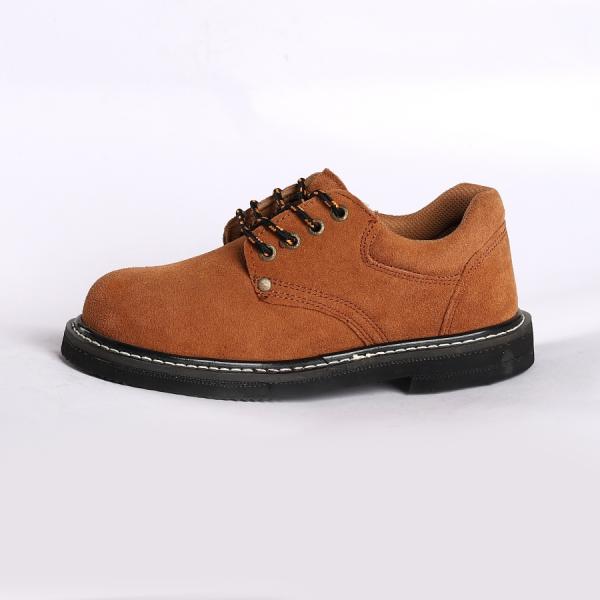 Protective Nylon Fabric Tongue Goodyear Steel Toe Work Boots All Day Comfort Sport Type