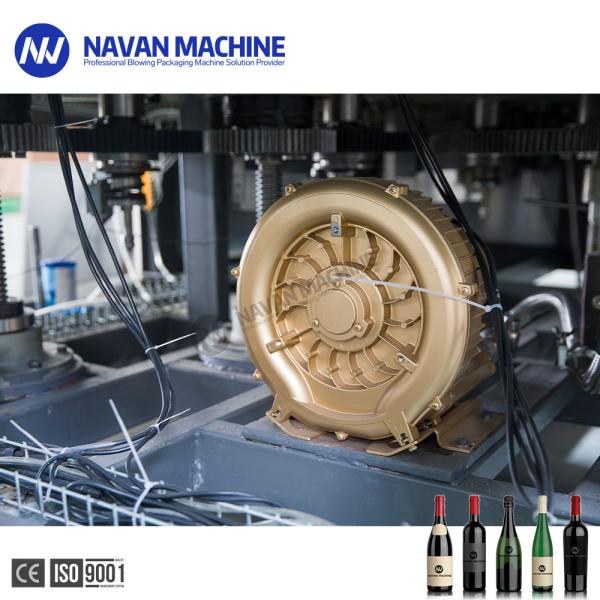 Automatic 8000-9000BPH Glass Bottle Wine 3 In 1 Filling Machine
