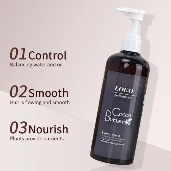 Shampoing croissance capillaire marque de distributeur à base de plantes, marque blanche