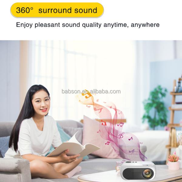 For Salange M24 Full HD LED Mini Projector Pocketable Android/iOS 11 Operating System 1080P Computer Projector Star 202 Game