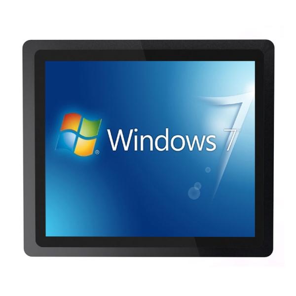 Wide Working Temperature IP65 Aluminium case HD LCD Open Frame Industrial Touchscreen Computer All-in-one Fanless PC