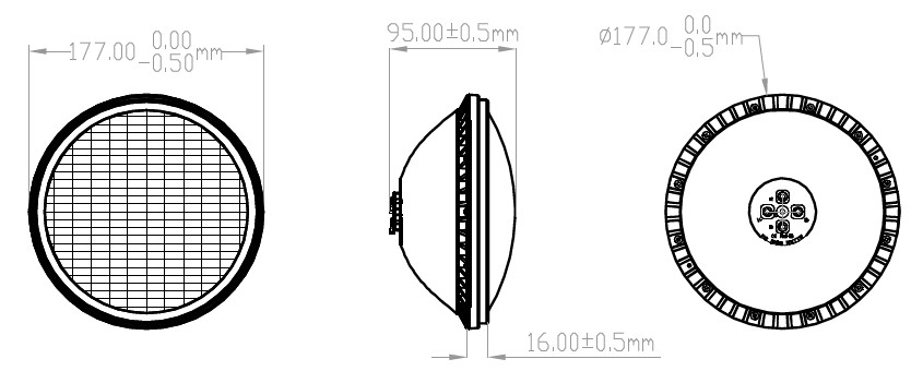 Спа бассейна водоустойчивый освещает IP68 обломок вольта Par56 2835SMD ABS 12