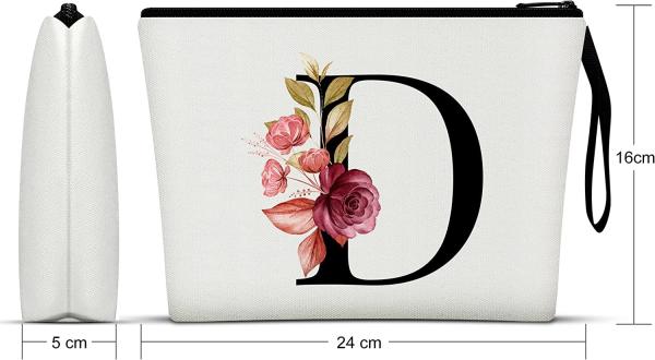 Fashion waterproof Lightweight Makeup Bag,Gifts for Best Friend,Bride Bridesmaid Cosmetic bag