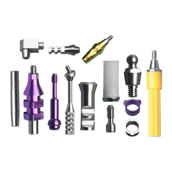 Dental Implant Universal Kit Set with Customized Abutment Analog Screw Machine Part