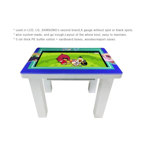 32 Inch H81 School Kids Game Multi Touch Screen Table 350Nit Brightness 698.4 * 392.8MM