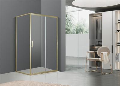 6mm tempered glass 1200X800X*1950mm Bathroom Curved Corner Shower Enclosure , Shower And Bath Enclosures