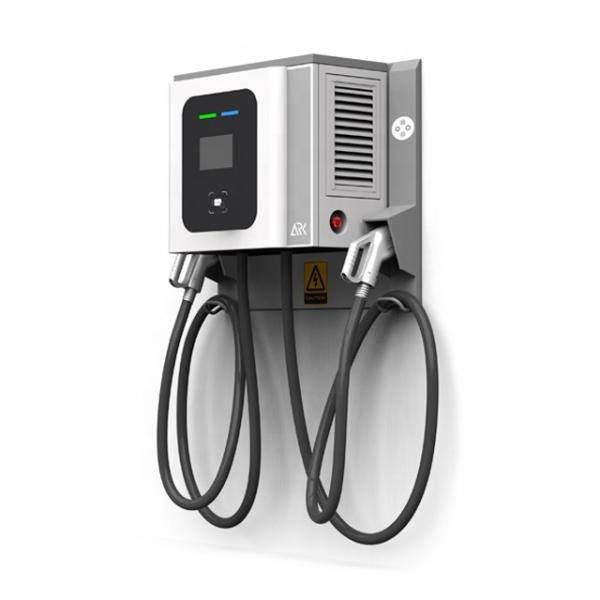 Carregador da caixa EV da parede de 40KW OCPP CCS Chademo RFID 132A