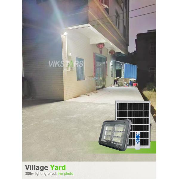 Última luz solar para jardín 100W 200W 300W 400W Luces solares para exteriores para iluminación de patios Foco solar