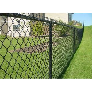 60x60mm Pvc Coated Galvanized Chain Link Fence Fabric For Security