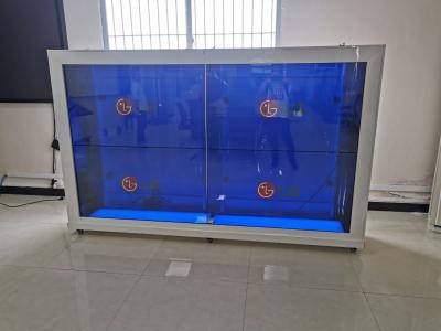 49 tela transparente 500cd/m2 do armário 2x2 Lcd para o shopping