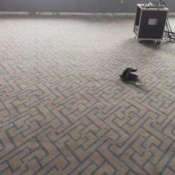 1360g/m2 Pile Weight Fireproof Commercial Flooring 100% Wool 4m Nylon Wall to Wall Carpet