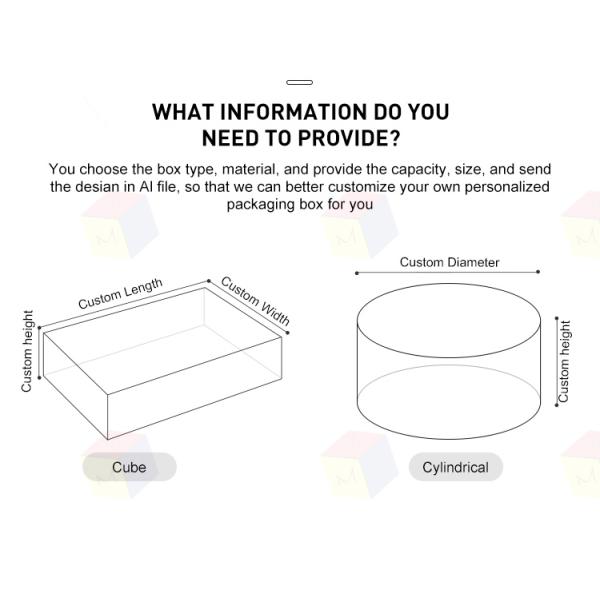 Caja de regalo de papel reciclado para alimentos, cartón Kraft, papel plegable para llevar, cajas de postre