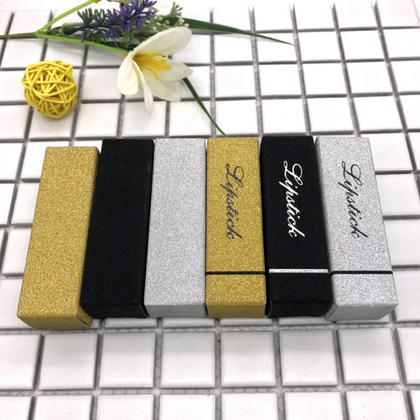 Wholesale Custom Logo Lipstick Match Box Lip Gloss Paper Box for Lip Liquid Stick Shimmer Cosmetics Bottle Packaging Gif