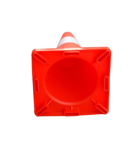 70cm Flexible All Orange Traffic Safety Cone Construction Safety Warning Cone