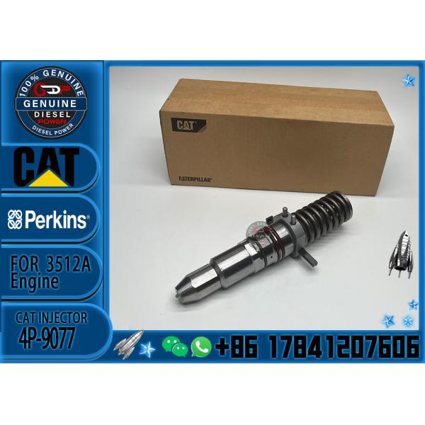 Inyector de combustible de tren común 4P-9076 0R-2925 4P-9077 para excavadora 3512/3516/3508