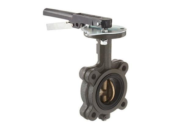 Sanitary Butterfly Valve Butt - Weld Connection 10 Bar Max Working With Pull Handle