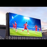 Display LED de estádio personalizado Desenho sem costura de tela LED de 4 mm Pitch de pixel