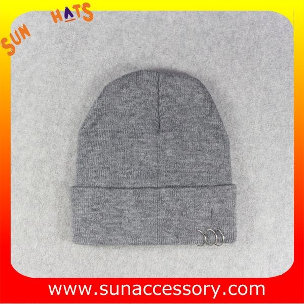 AK17016 Sun customized acrylic fashion promotion advertising beanie cap, logo can be sewing on the cap