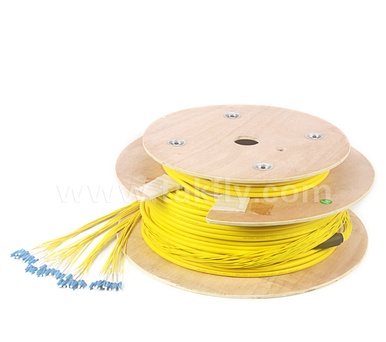 48-Core LC-LC Pre-terminated Breakout Patch Cord – High-Density, Custom Breakout Configurations (Bare Fiber / 0.9mm / 2.0mm / 3.0mm), for Data Center & Indoor/Outdoor Applications