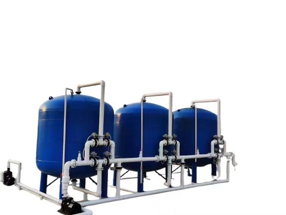 300 tonnes Grand débit Surface réservoir d'eau pure Filtre équipement aquatique fournitures industrielles