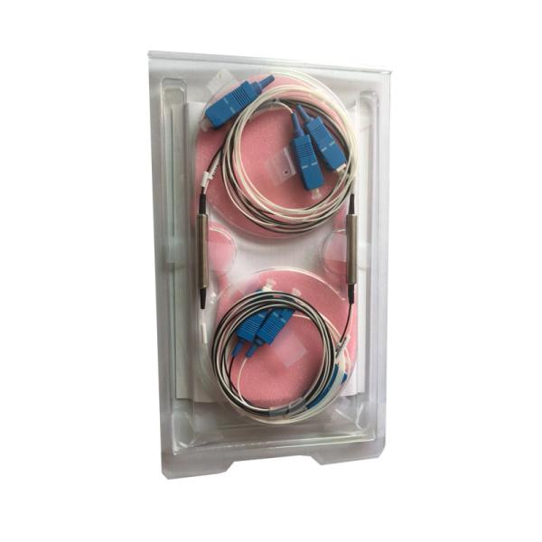 FTTX 3 Ports Fiber Optic WDM Module FWDM with 1310nm 1490nm 1550nm Wavelengths for Low Insertion Loss and High Channel Isolation